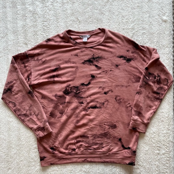 Athleta Palermo Pink Balance Pullover Sweatshirt sz S - Picture 4 of 9